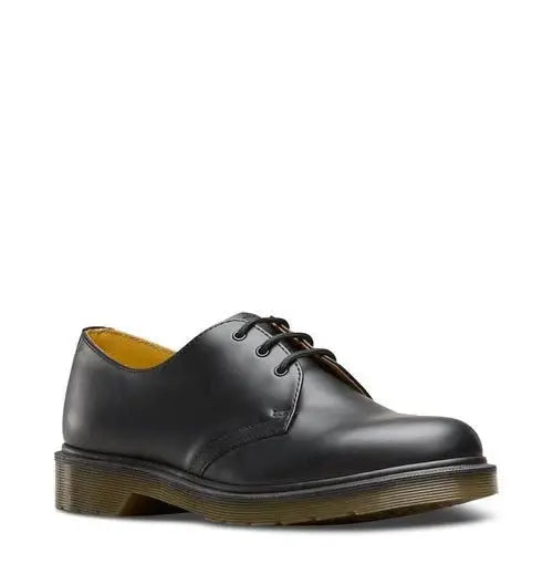 1461p Slim Fit - Black Smooth Leather Shoes