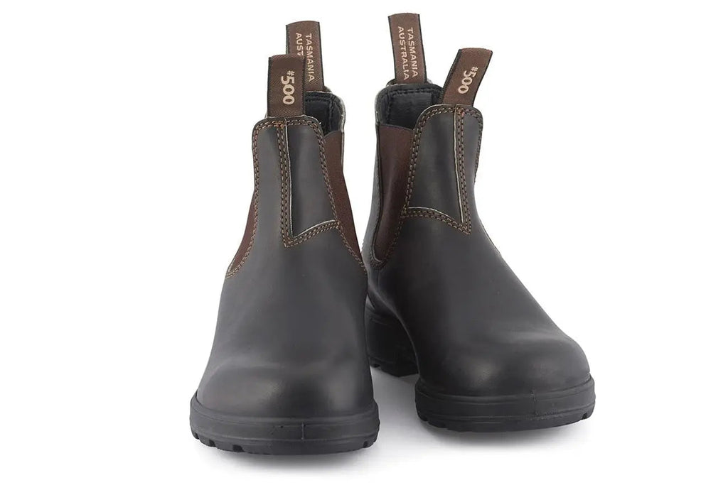 Blundstone 500 Stout Brown Chelsea Boots