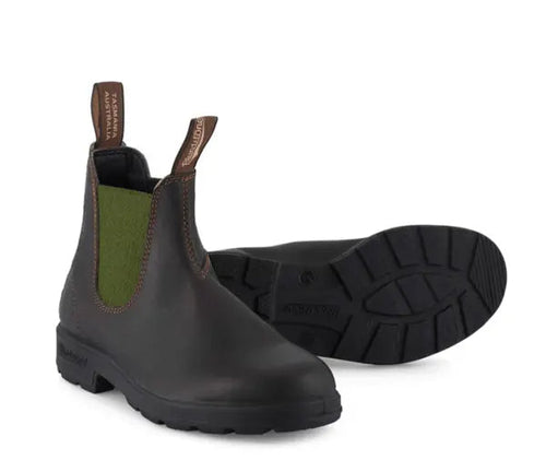 519 - Stout Brown/Olive Boots