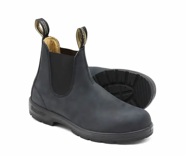587 - Rustic Black Boots