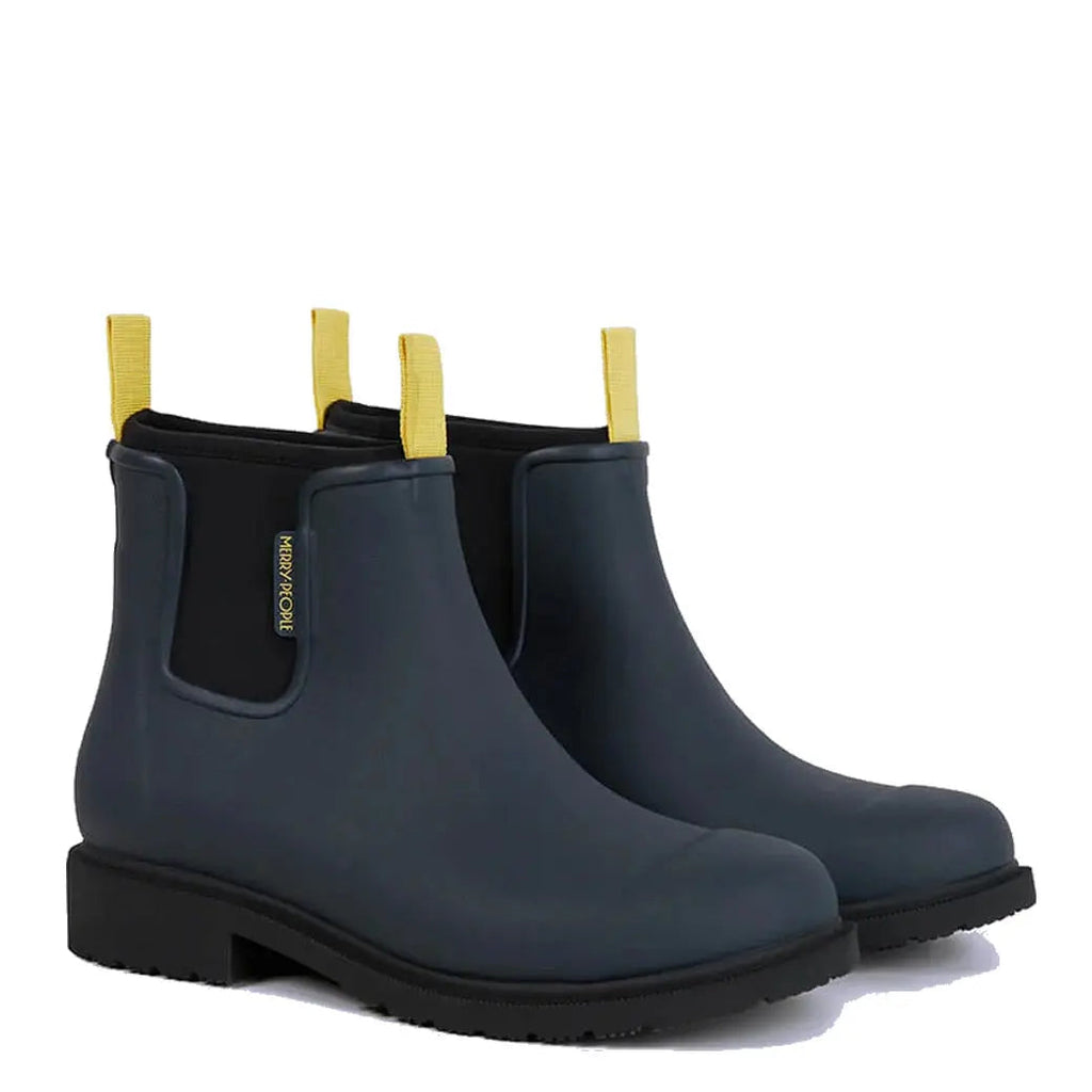 Merry People Bobbi Waterproof Boots - Midnight Blue