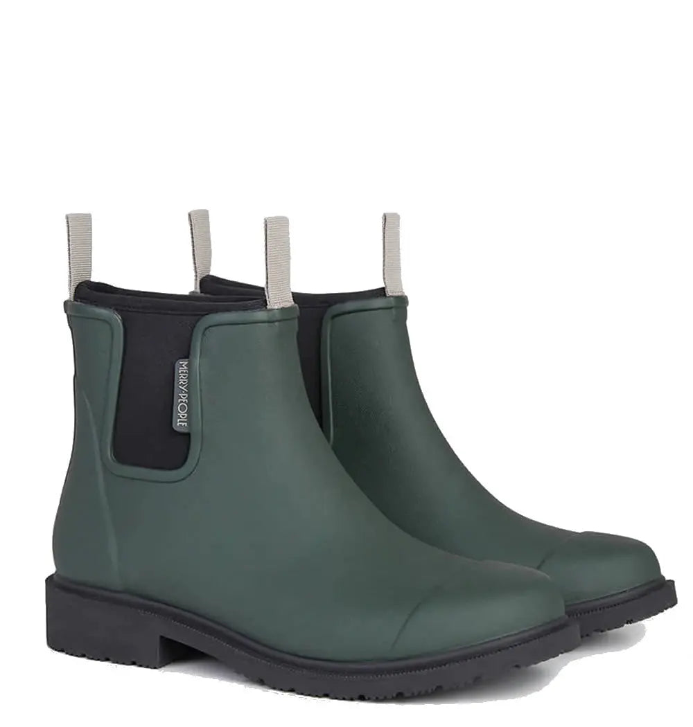 Merry People Bobbi Waterproof Boots - Forest Green
