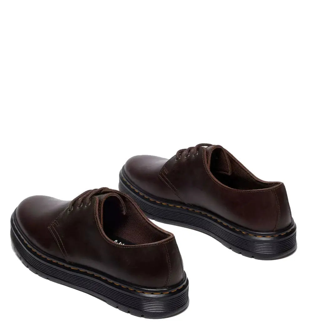 Dr Martens Brookline Lo Shoe - Brown Leather