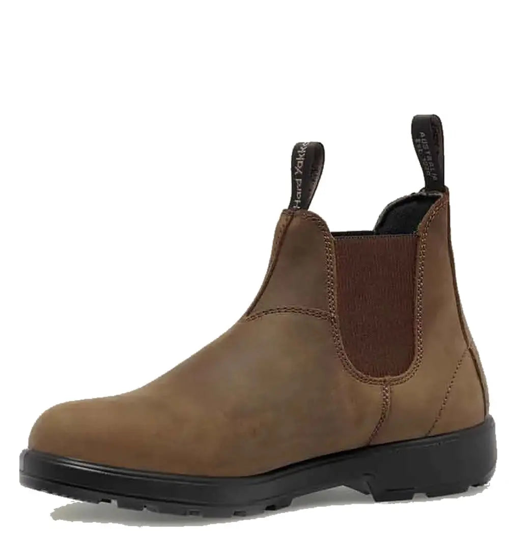 Brunswick - Saddle Brown Leather Boots