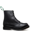 Solovair Derby Boot - Black Greasy Leather