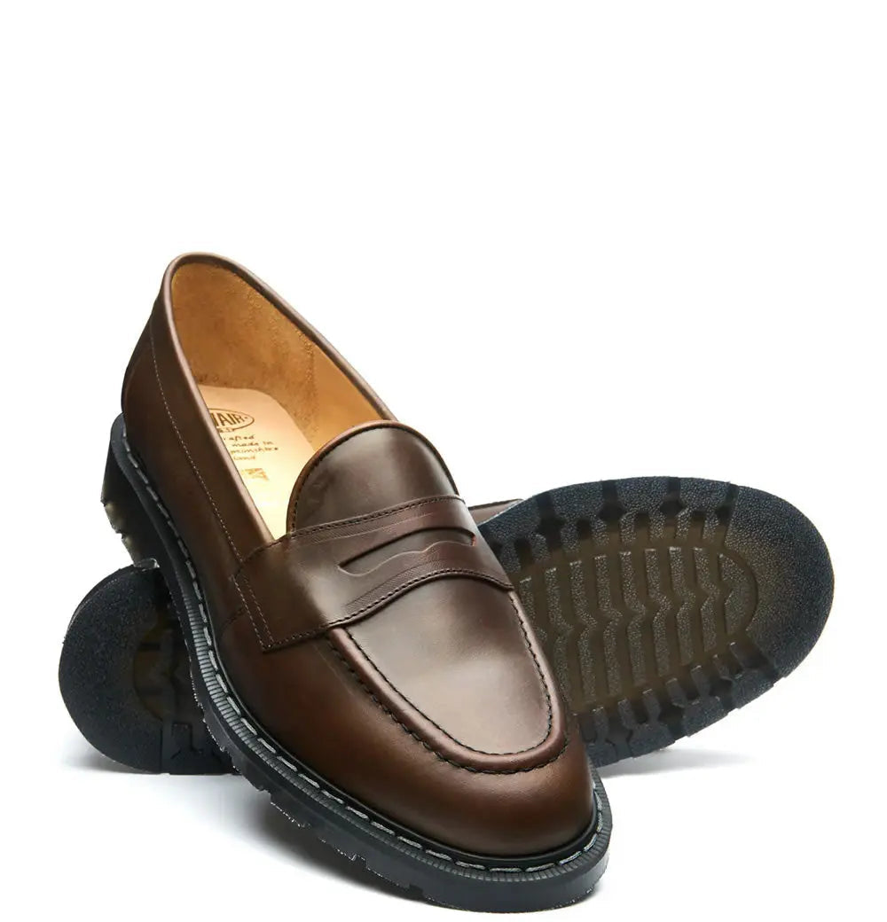 Solovair Penny Loafer - Gaucho Crazy Horse
