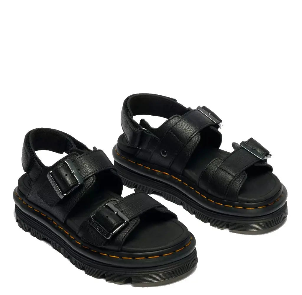 Zebzag - Black Pisa Womans Adjustable Sandal