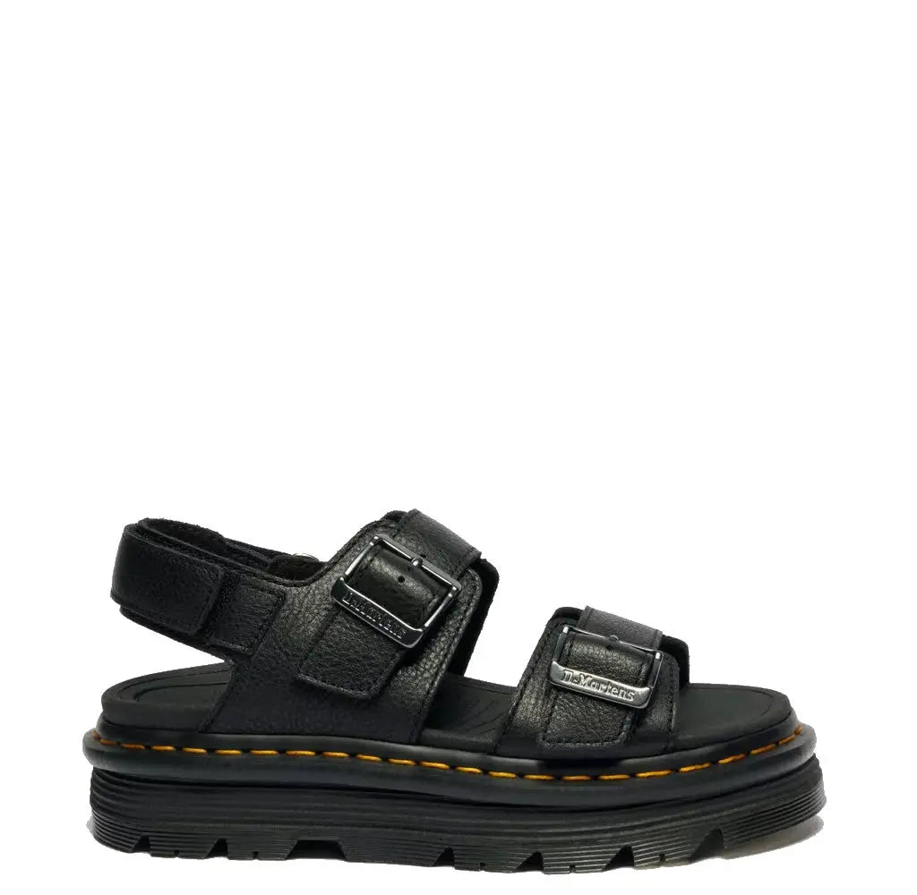 Zebzag - Black Pisa Womans Adjustable Sandal