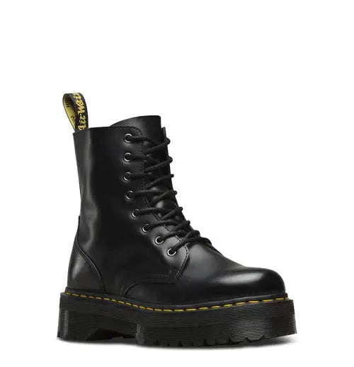 Jadon - Black Smooth Boots