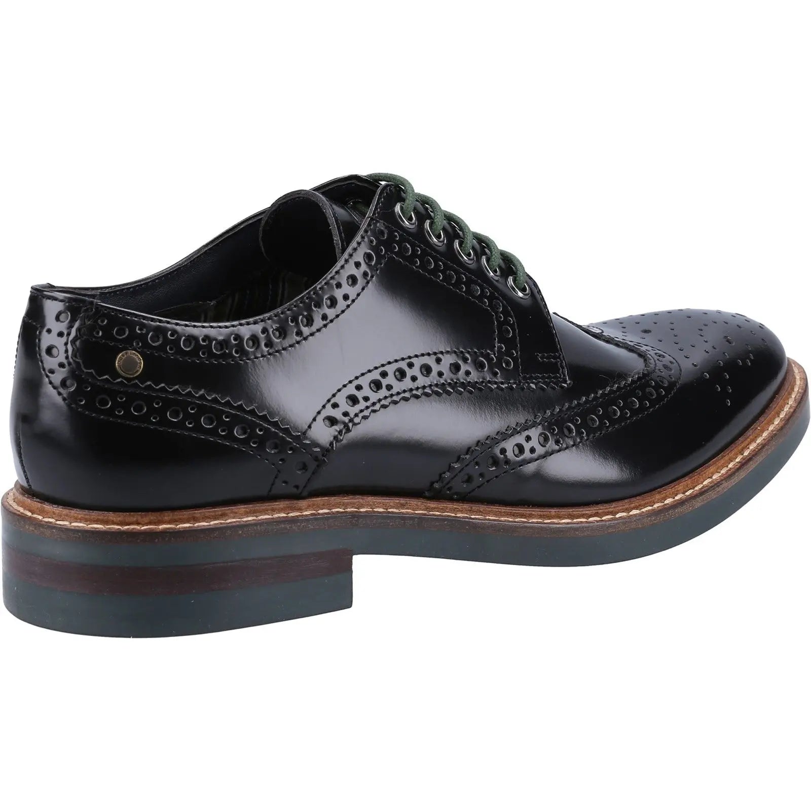 Woburn Hi-Shine Brogue Shoe