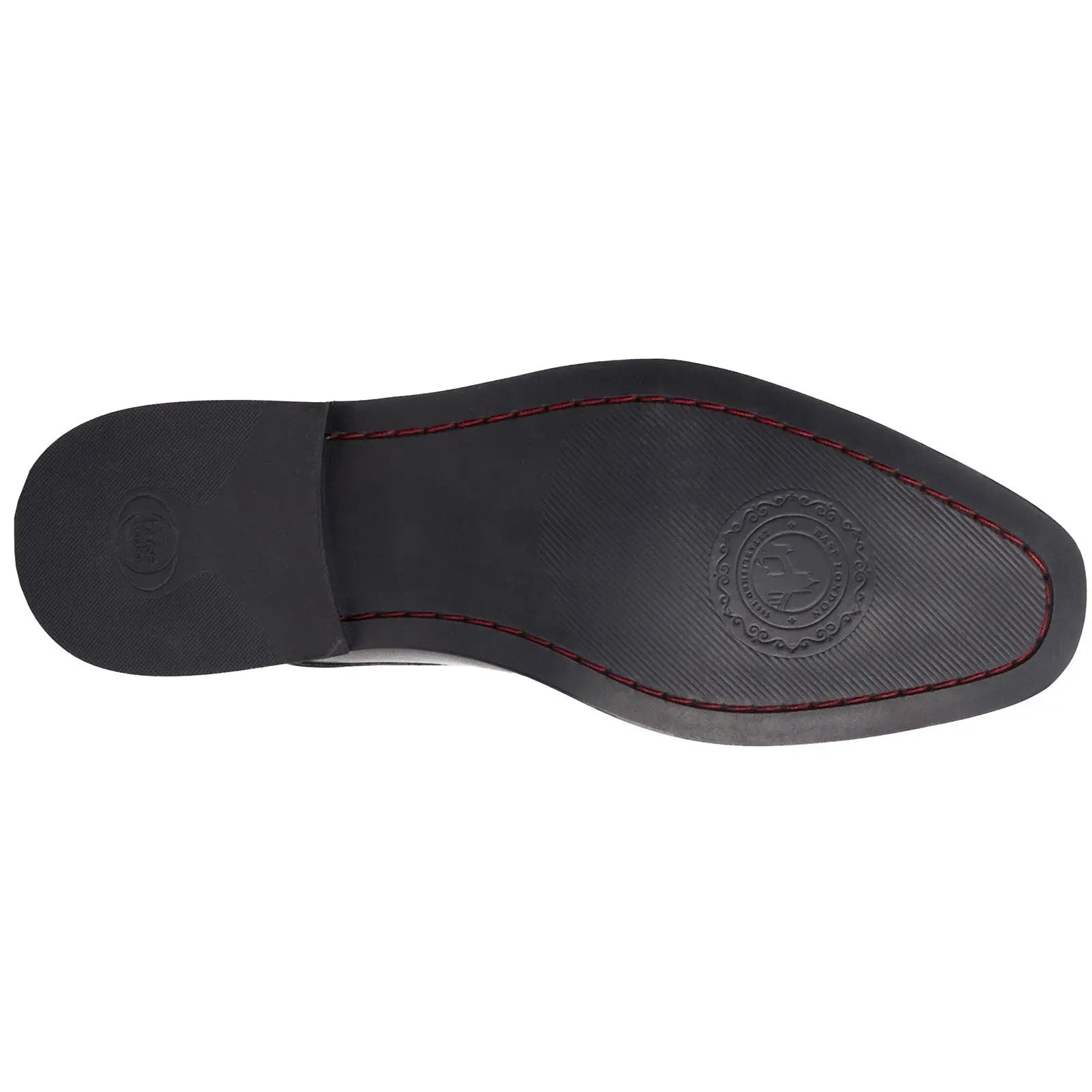 Base London Marley Plain Toe Derby Shoe - Black