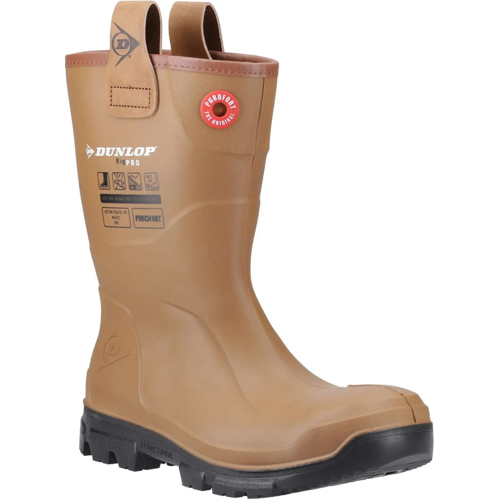 Purofort RigPRO Full Safety Synthetic Fur lining Wellington