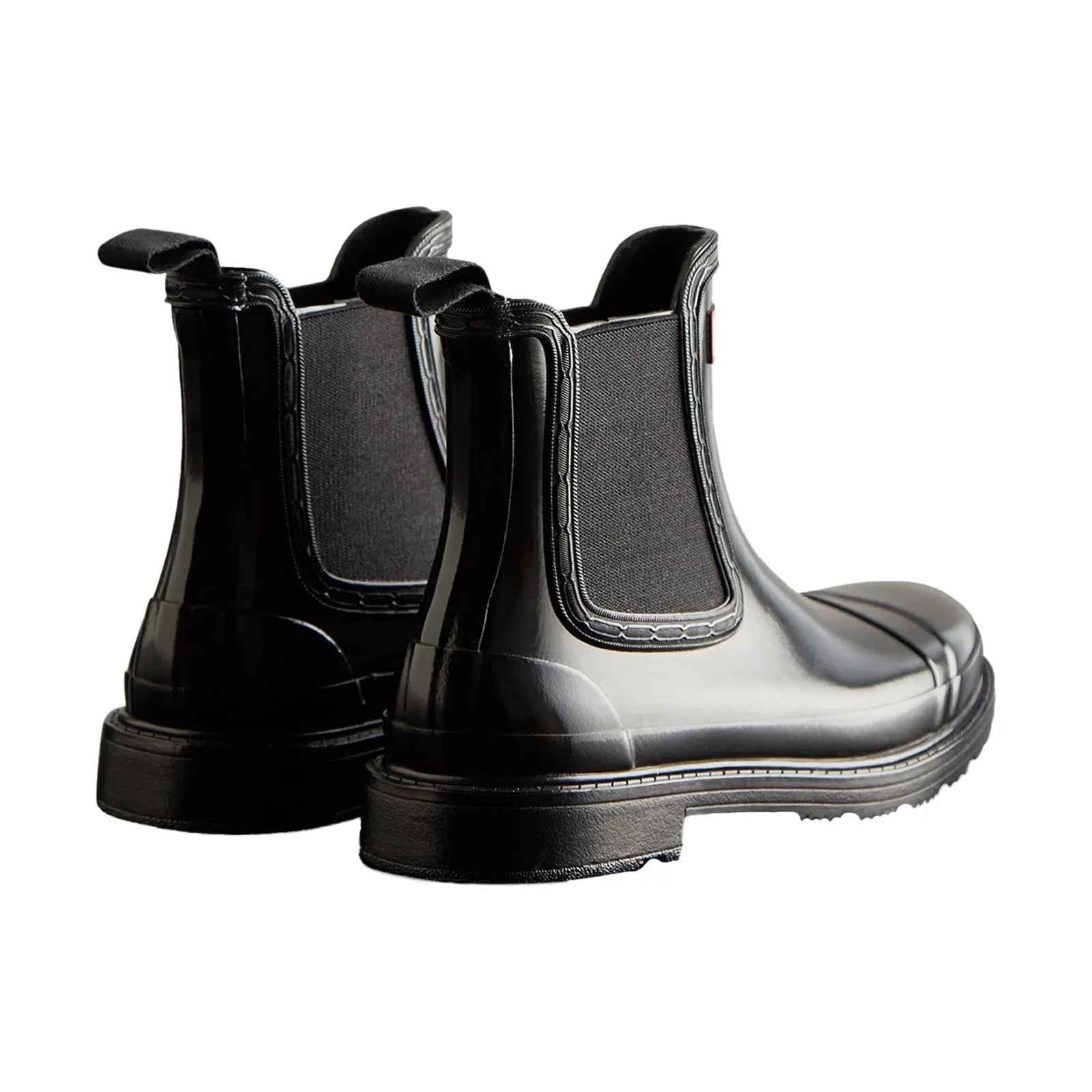 Commando Gloss Chelsea Boots