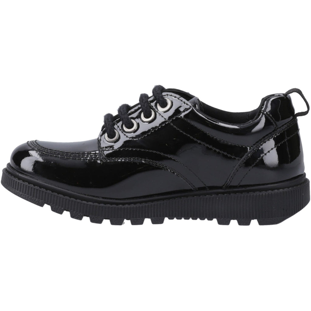 Keeley Lace Up Patent Jnr