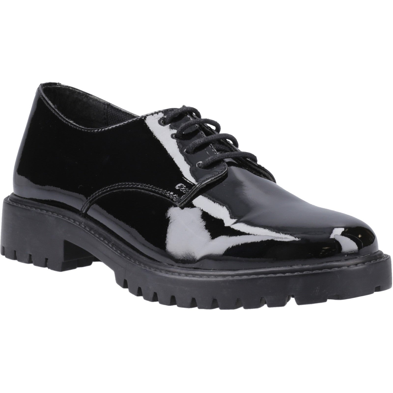 Aubrey Lace Up Patent Snr