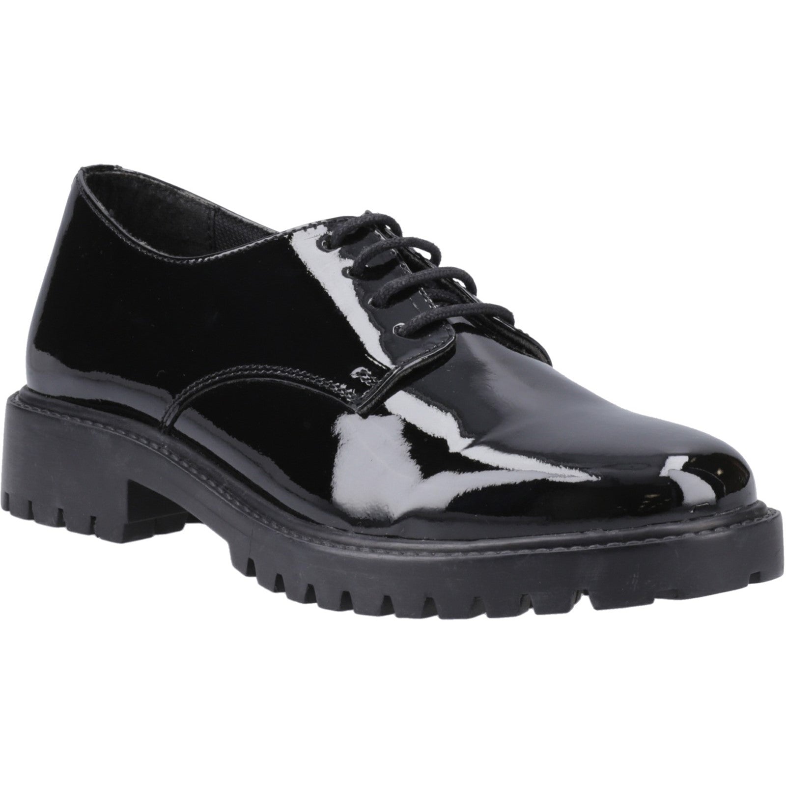 Aubrey Lace Up Patent Snr