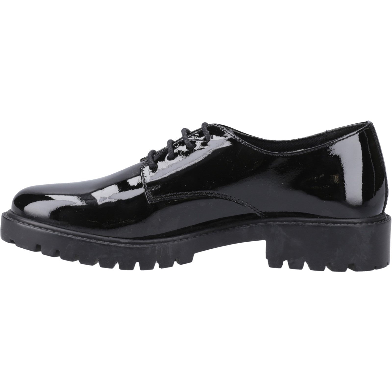 Aubrey Lace Up Patent Snr