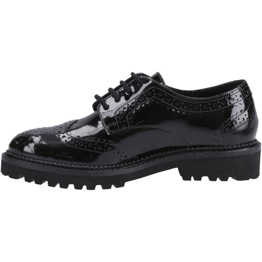 Gabi Lace Up Patent Snr