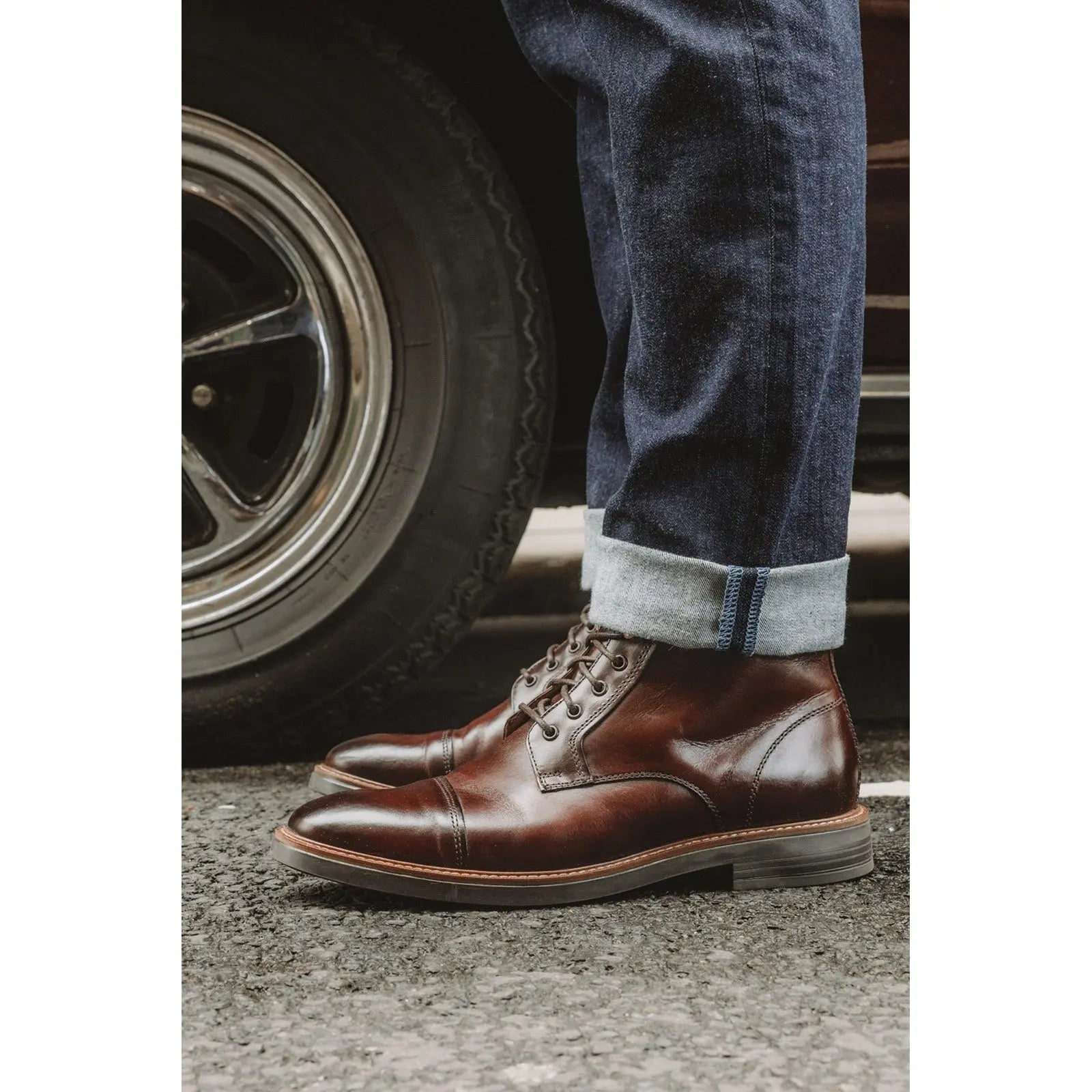 Plymouth Toe Cap Boot