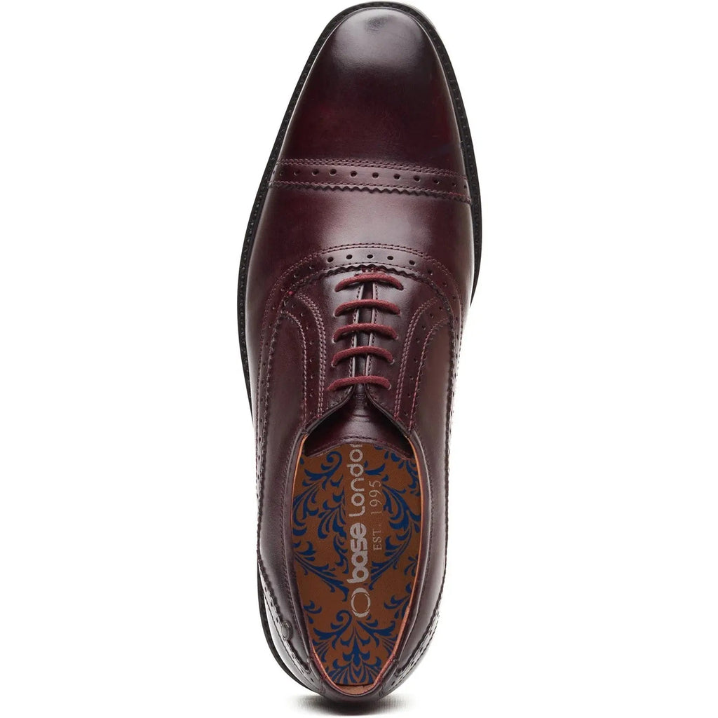Base London Ascot Toe Cap Oxford Shoe