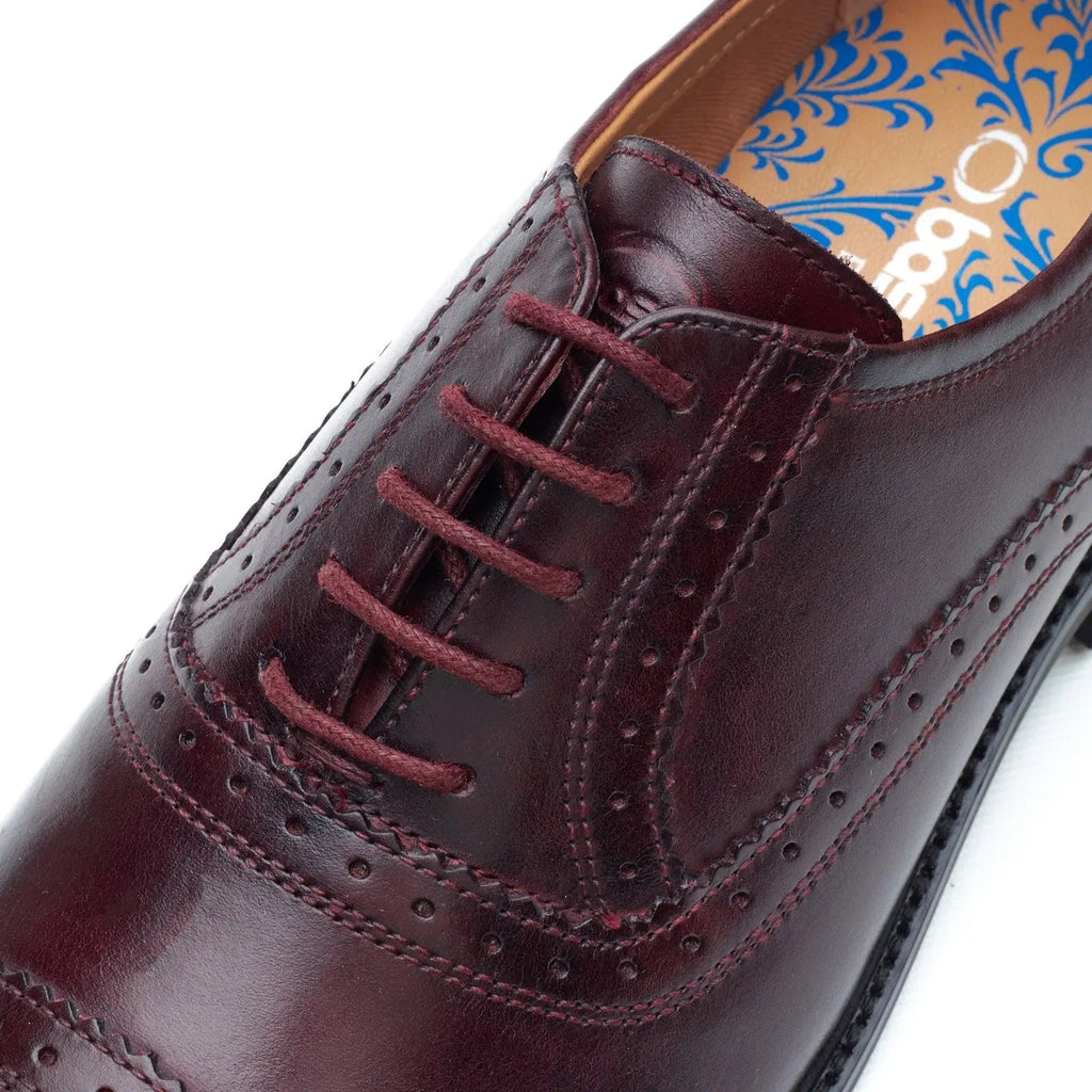 Base London Ascot Toe Cap Oxford Shoe