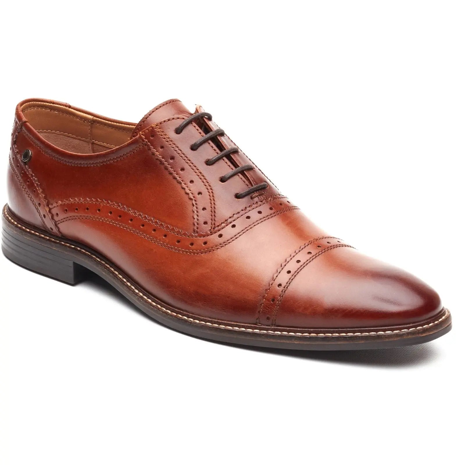 Base London Ascot Toe Cap Oxford Shoe