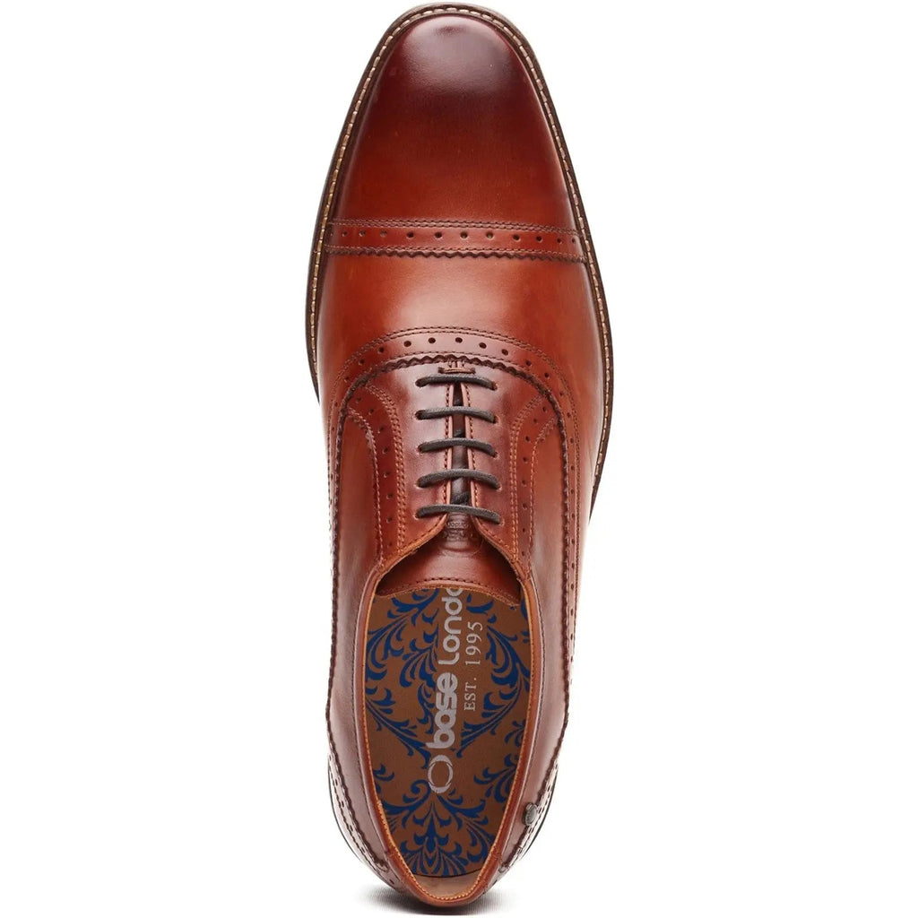 Base London Ascot Toe Cap Oxford Shoe