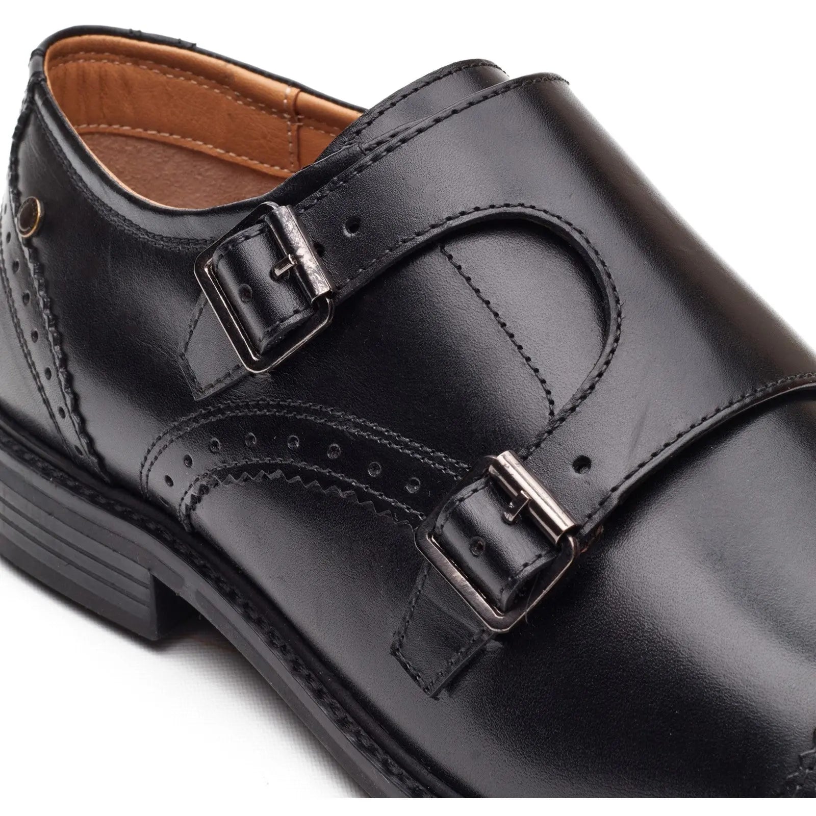 Base London Henley Double Monk Shoe