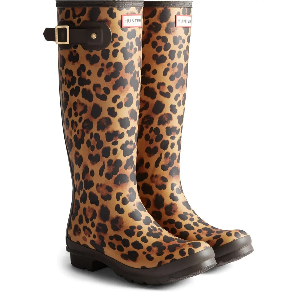 Womens Original Tall Leopard Boot