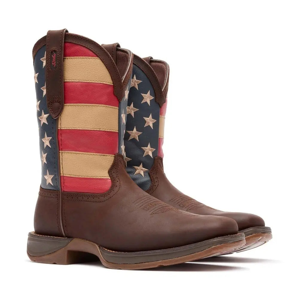 Rebel by Durango Patriotic Pull-On Western Flag Boot