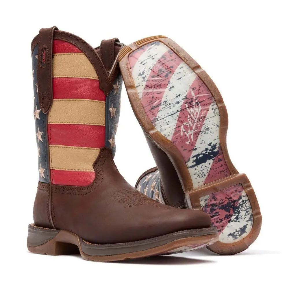 Rebel by Durango Patriotic Pull-On Western Flag Boot