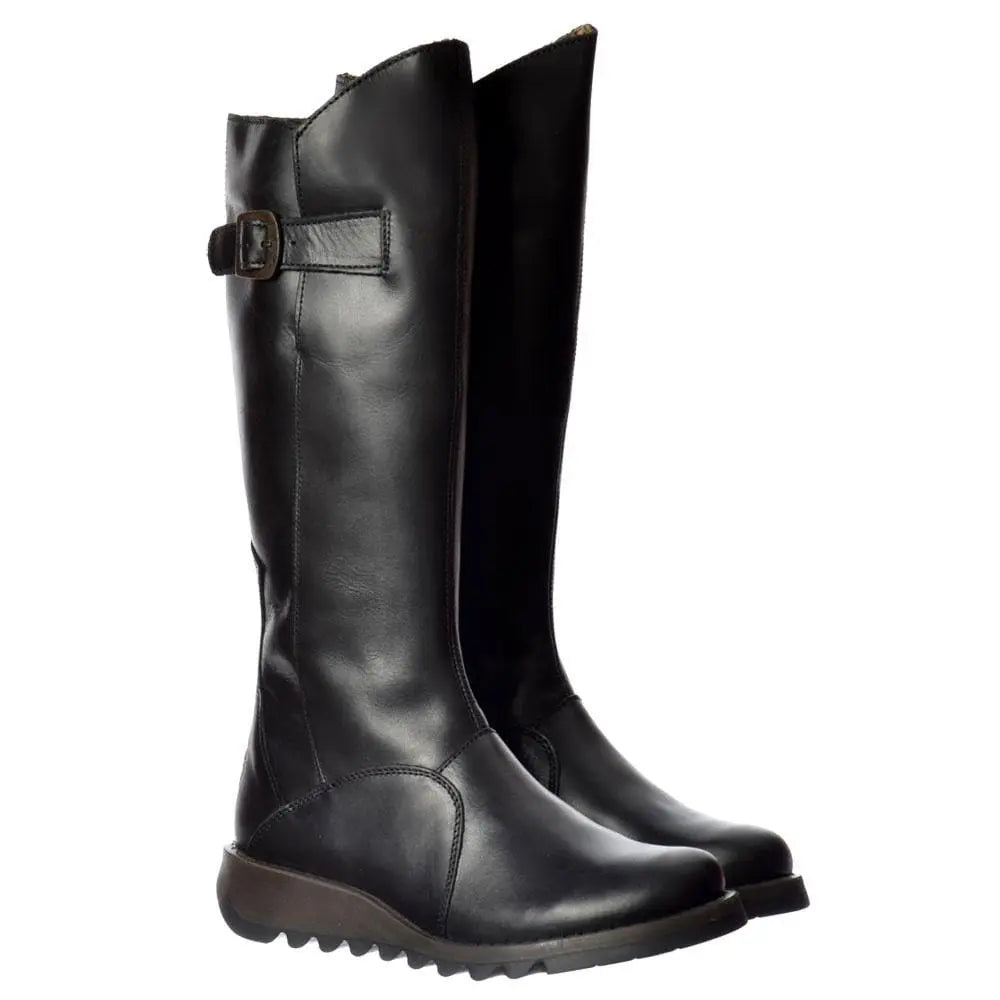 Mol 2 - Black Leather