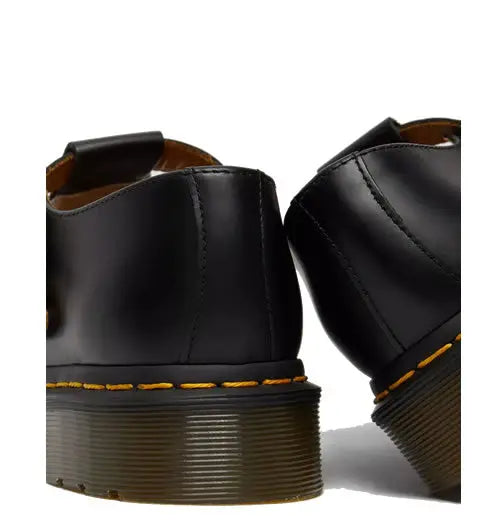Polley - Black Smooth Leather Shoes