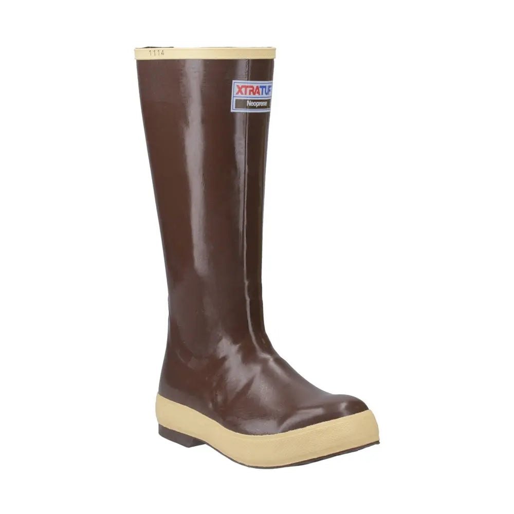 Xtratuf Legacy 15" Plain Toe Boot – Copper/Tan